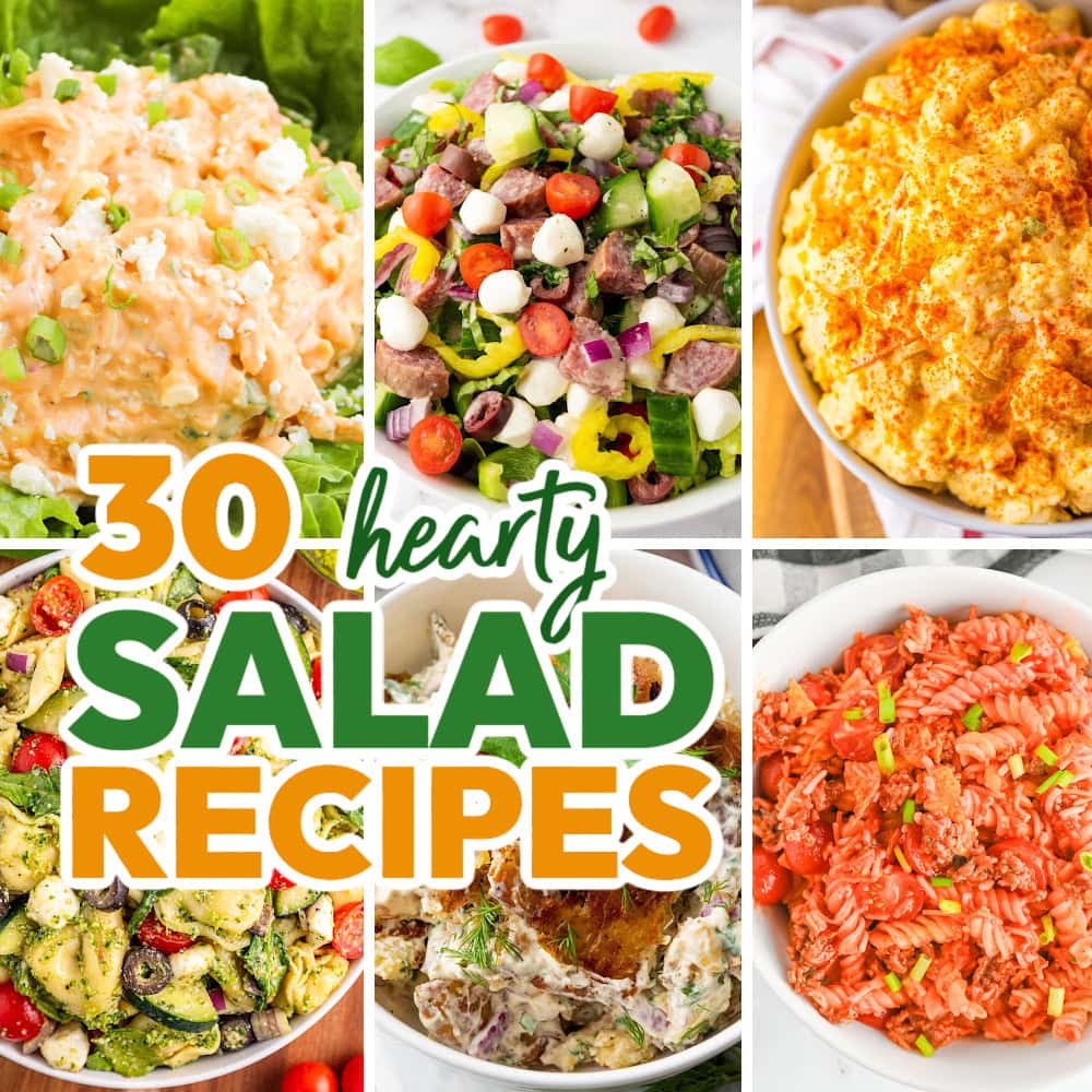 30 Healthy & Hearty Salad Recipes for Everyday Meals 1 salad recipes featured image