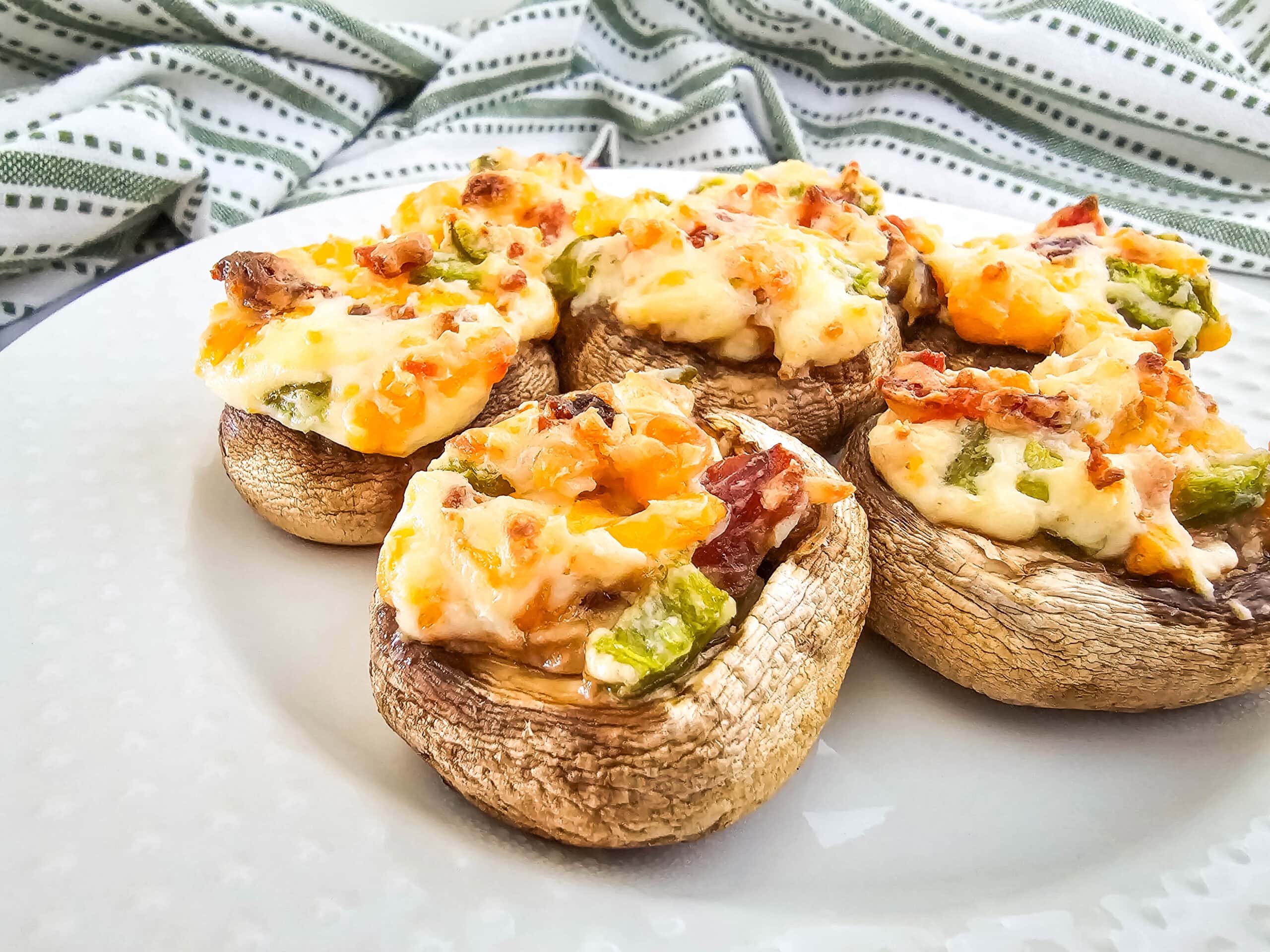 Quick and Tasty Jalapeño Popper Stuffed Mushrooms 1 Quick and Tasty Jalapeño Popper Stuffed Mushrooms
