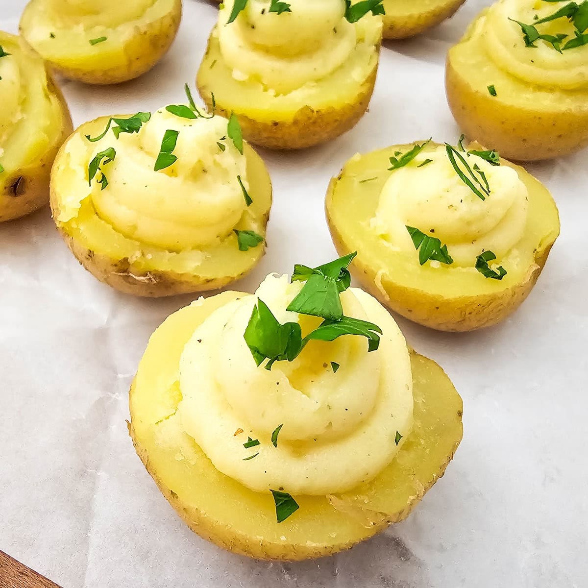 Mini Deviled Potatoes 1 Mini Deviled Potatoes featured image