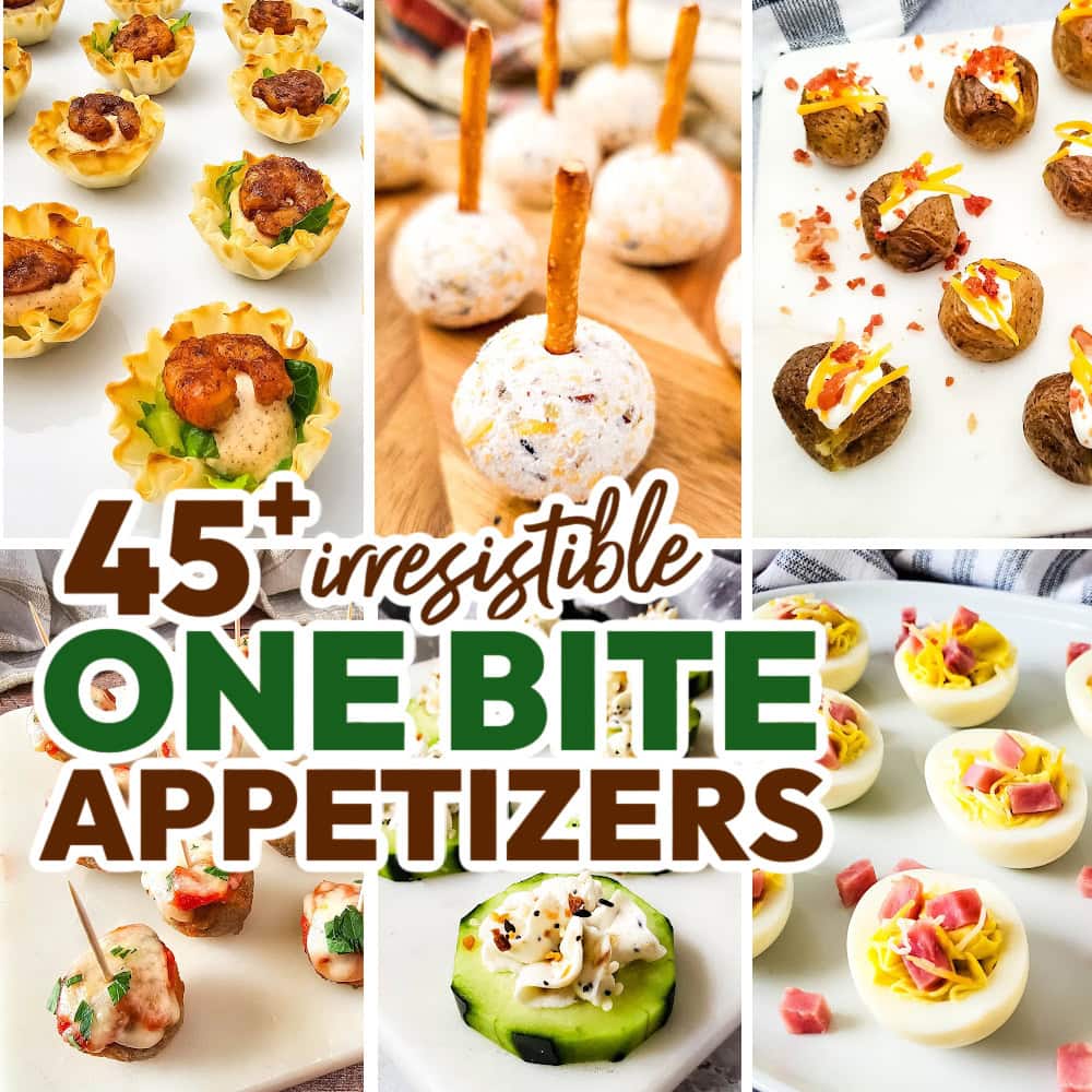 30+ One Bite Appetizers for a Crowd 1 one bite appetizer