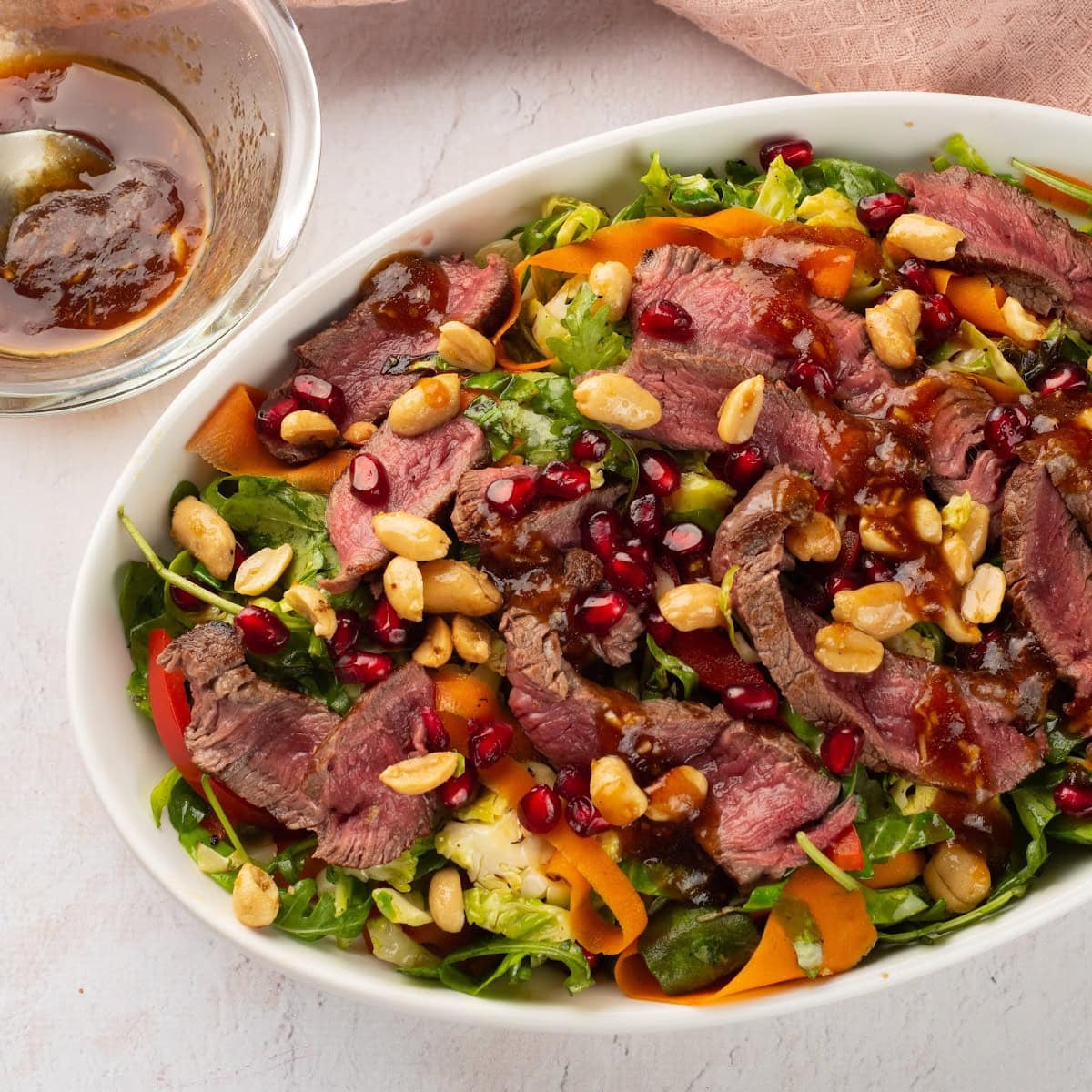 One-Pan Winter Salad with Steak 1 winter salad featured image