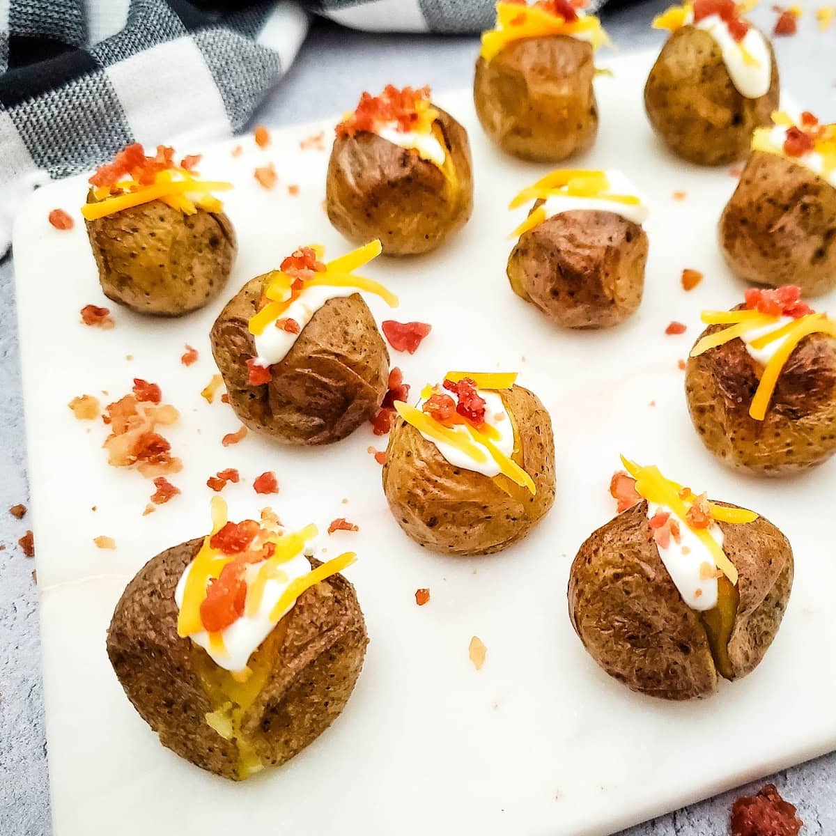 Loaded Mini Baked Potato Bites 1 Loaded Mini Baked Potato Bites