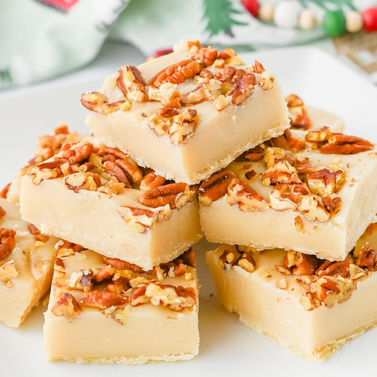 Sweet & Nutty Pecan Pie Fudge Bites 1 pecan pie fudge featured image
