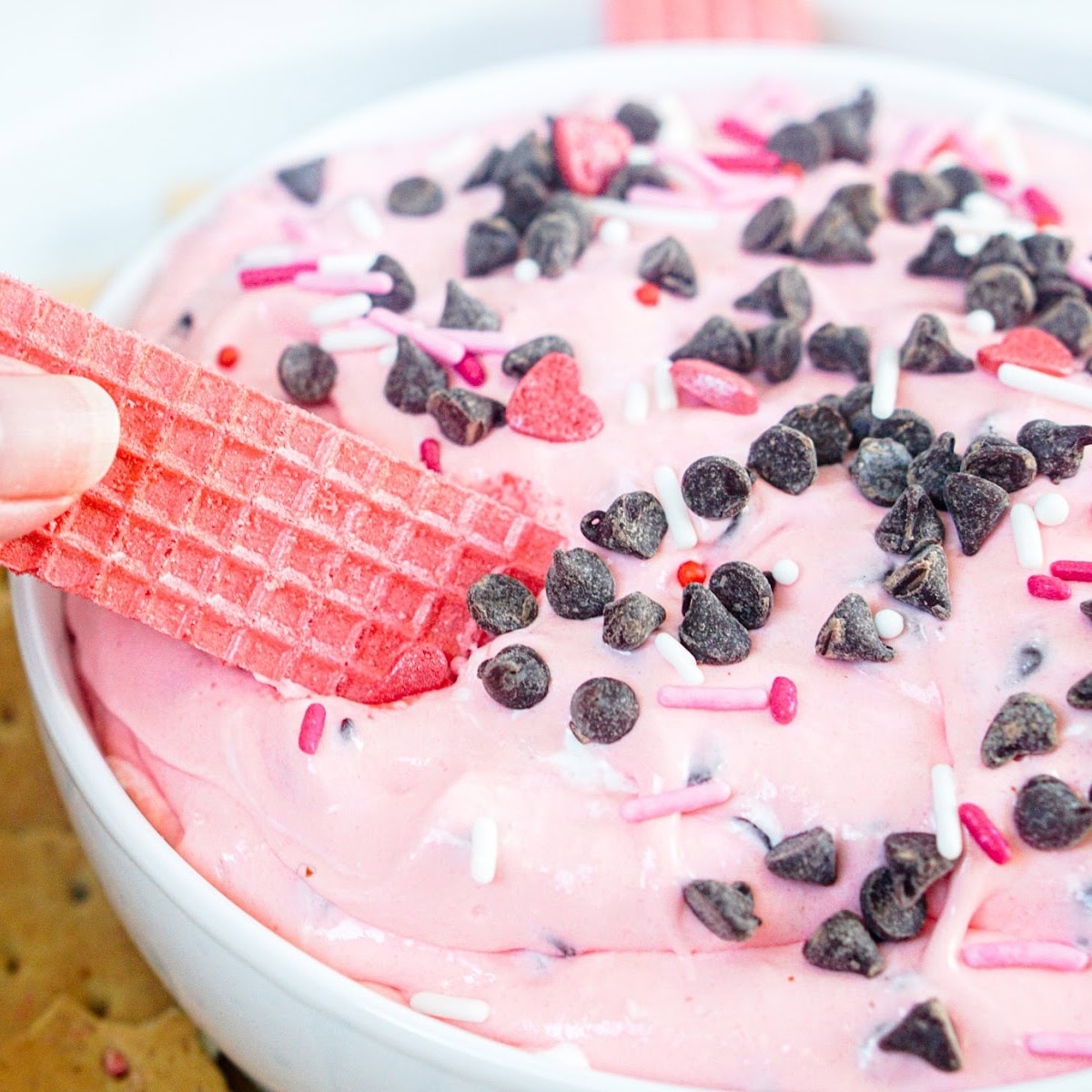 Fluffy Pink Booty Dip 1 pink booty dip featured image