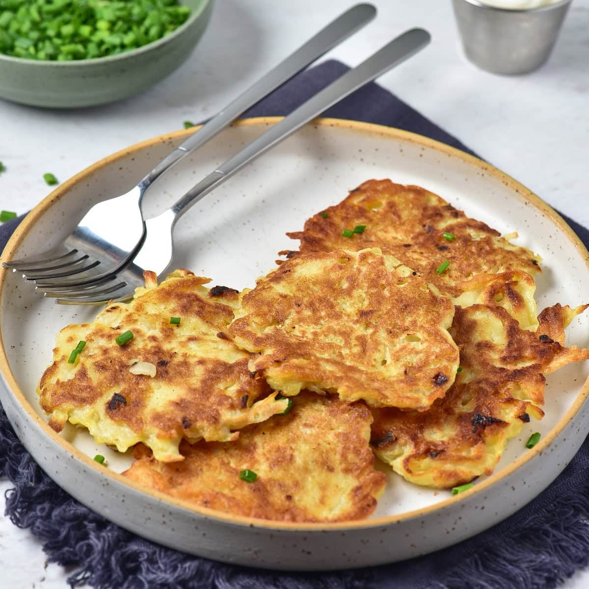 Crispy Potato Latkes 1 potato latkes featured image