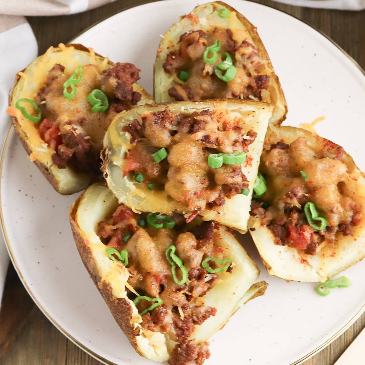Crispy Potato Skin Tacos 1 potato skin tacos featured image