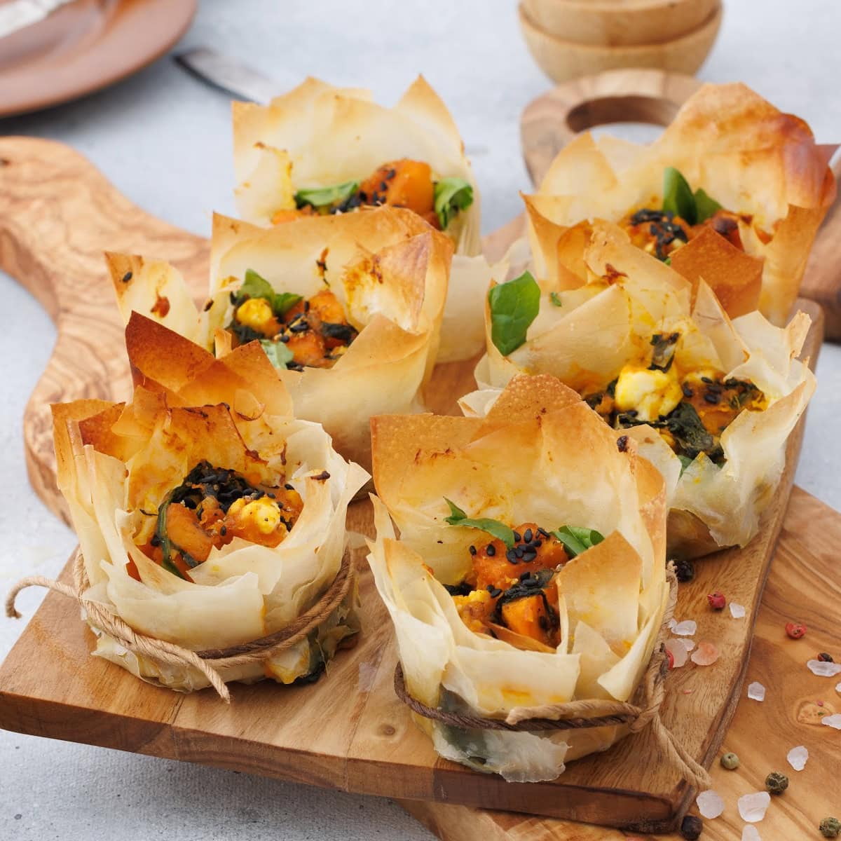Pumpkin Feta Phyllo Cups 1 Pumpkin Feta Phyllo Cups Featured Image