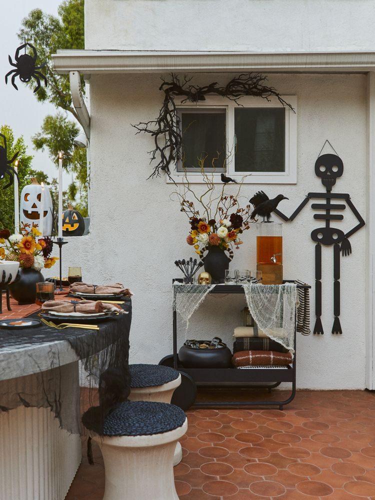 Halloween snack area