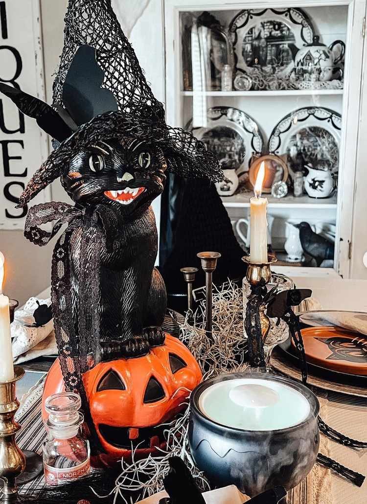 classic Halloween centerpiece