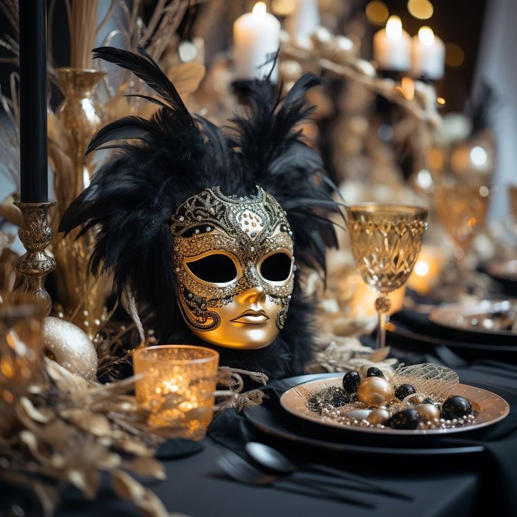 Enchanted Halloween table decor