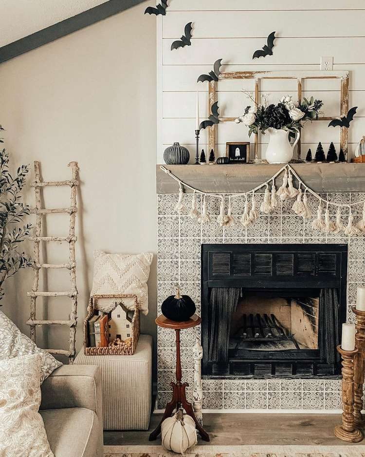 halloween mantel ideas christmas decor