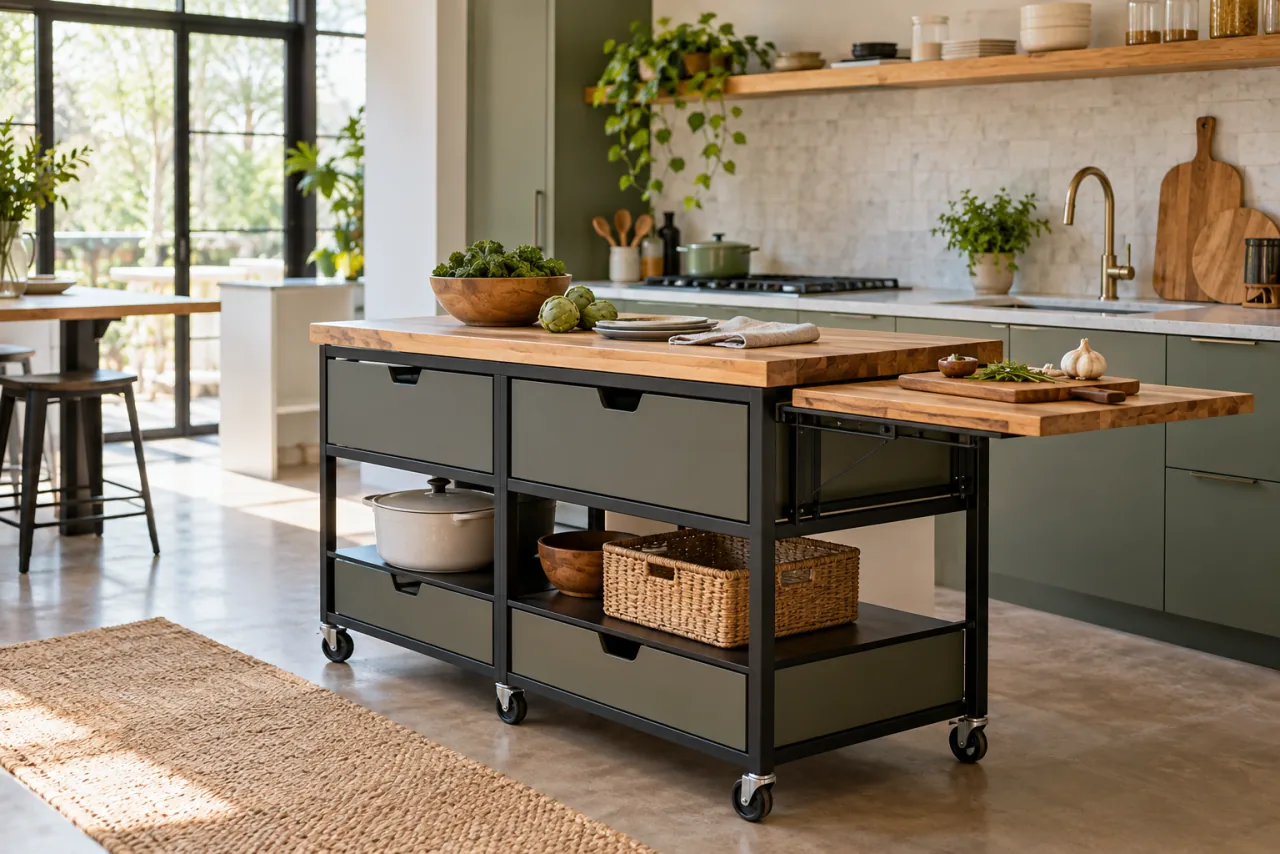 28 Stylish & Functional Kitchen Countertop Ideas to Try Now 28 Modular and Portable Countertop Units