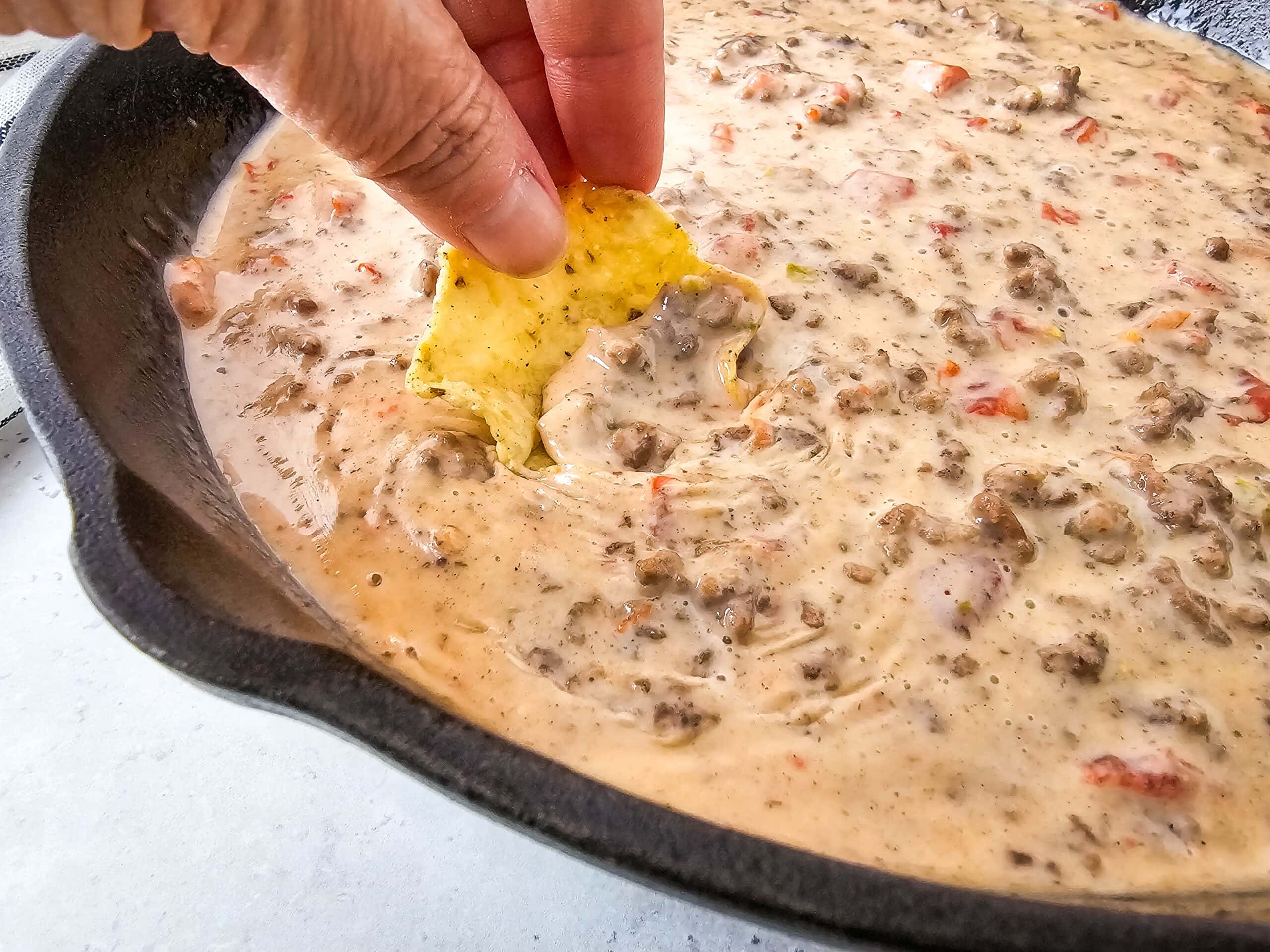 3-Step, 3-Ingredient Queso Blanco Rotel Dip