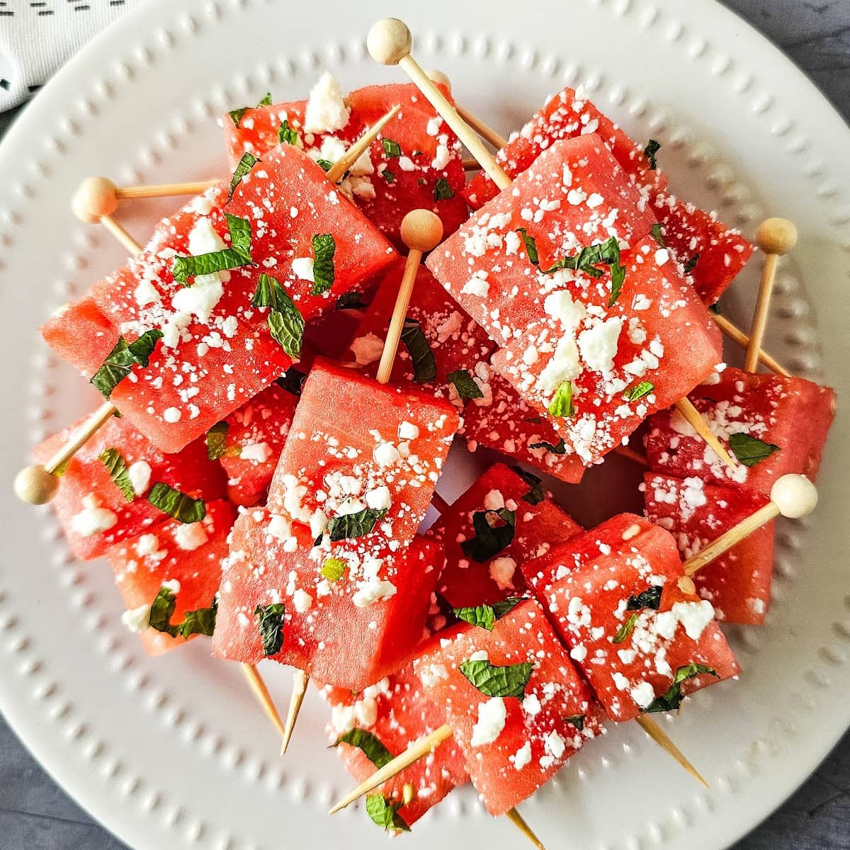 Watermelon Feta Skewers 1 watermelon feta skewers featured image