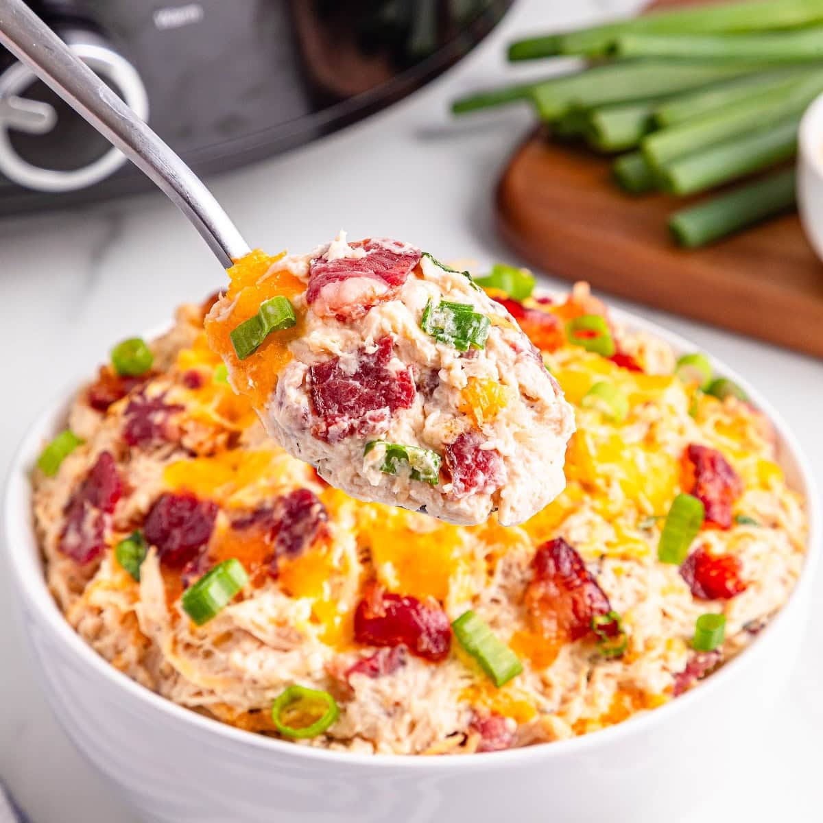 Slow Cooker Crack Chicken 1 slow cooker crack chicken featured image