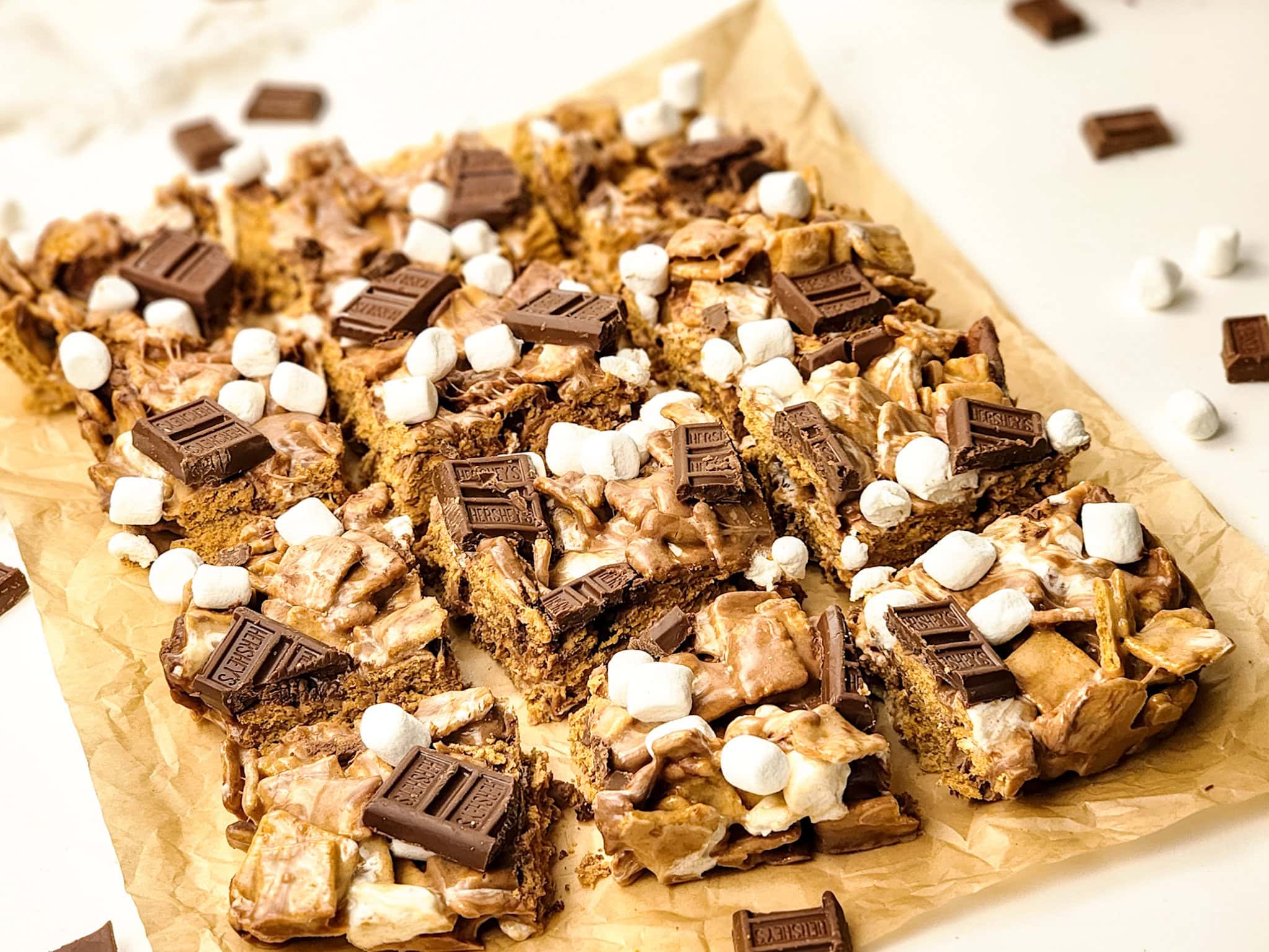 Smore’s Inspired Rice Krispy Treats Made Simple 1 Smore’s Inspired Rice Krispy Treats Made Simple