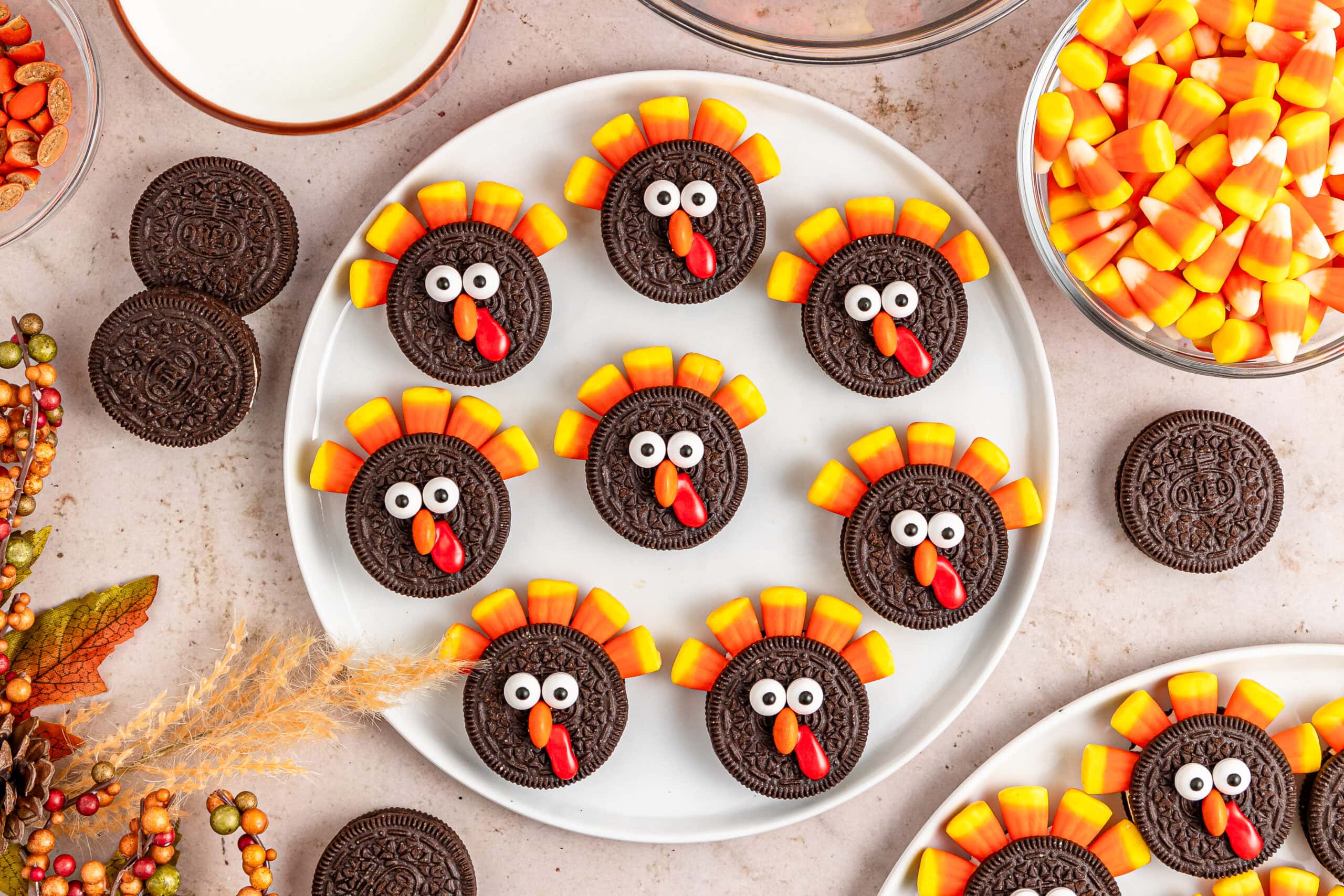 Cute Chocolate Oreo Turkeys 1 Cute Chocolate Oreo Turkeys