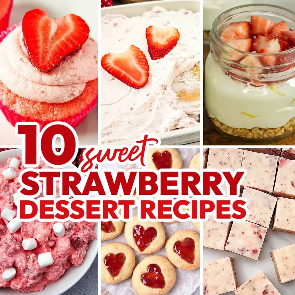 strawberry dessert recipes