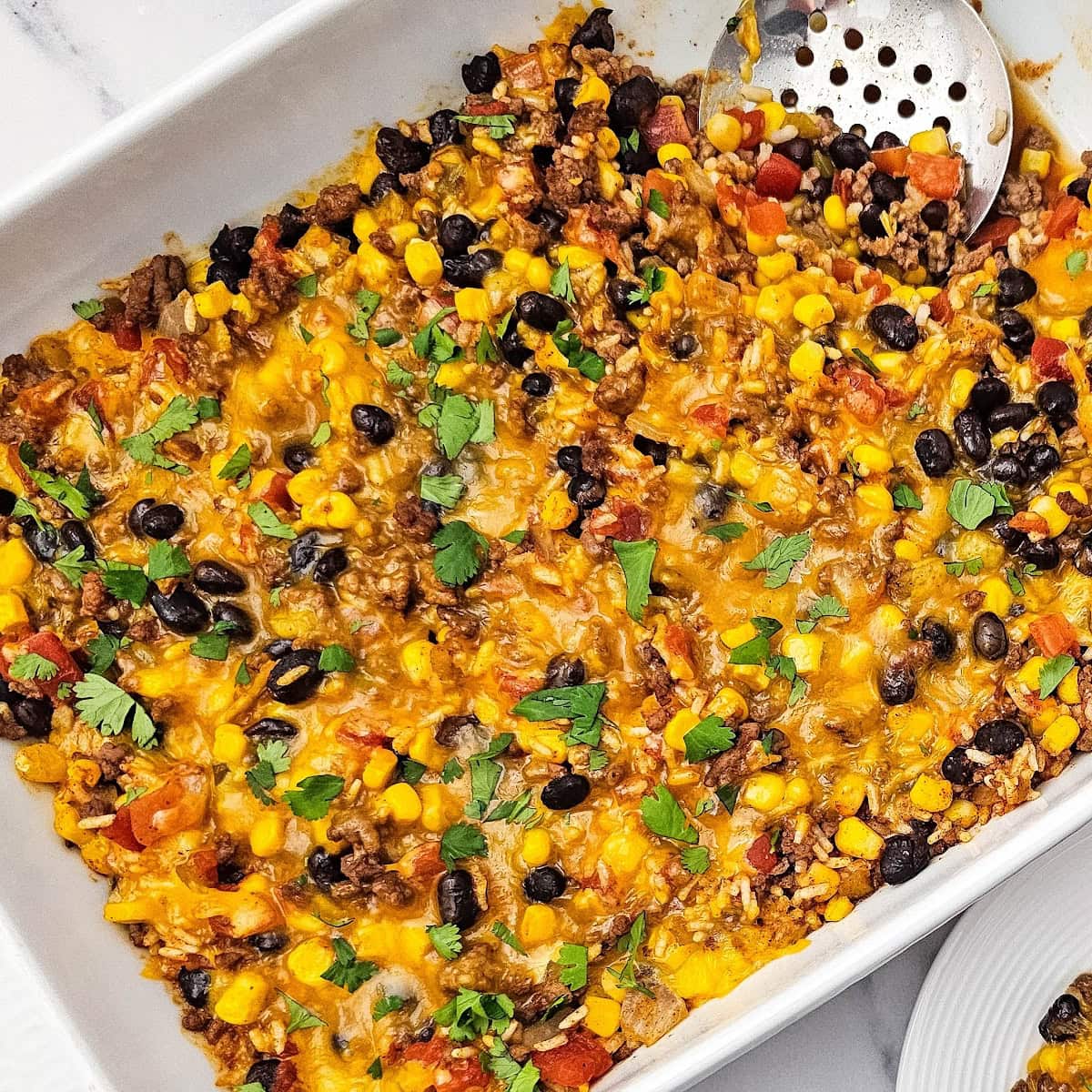 Taco Rice Casserole 1 Taco Rice Casserole