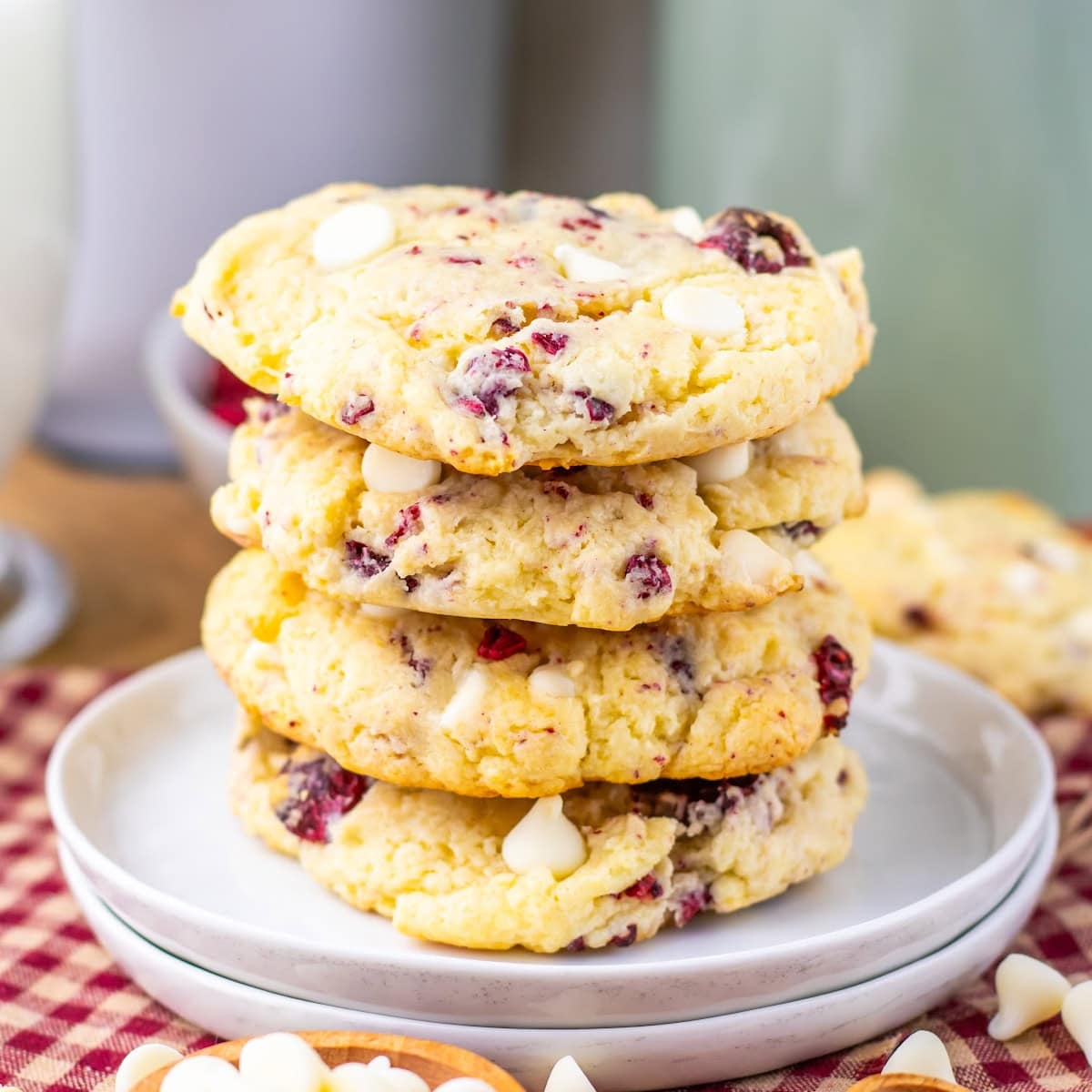 Vanilla Cake Mix Raspberry Cheesecake Cookies 1 raspberry cheesecake cookies featured image