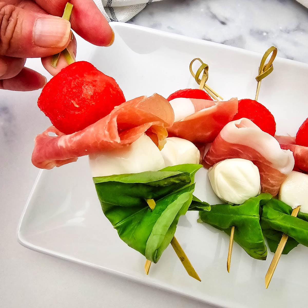Watermelon Prosciutto Skewers Featured Image copy